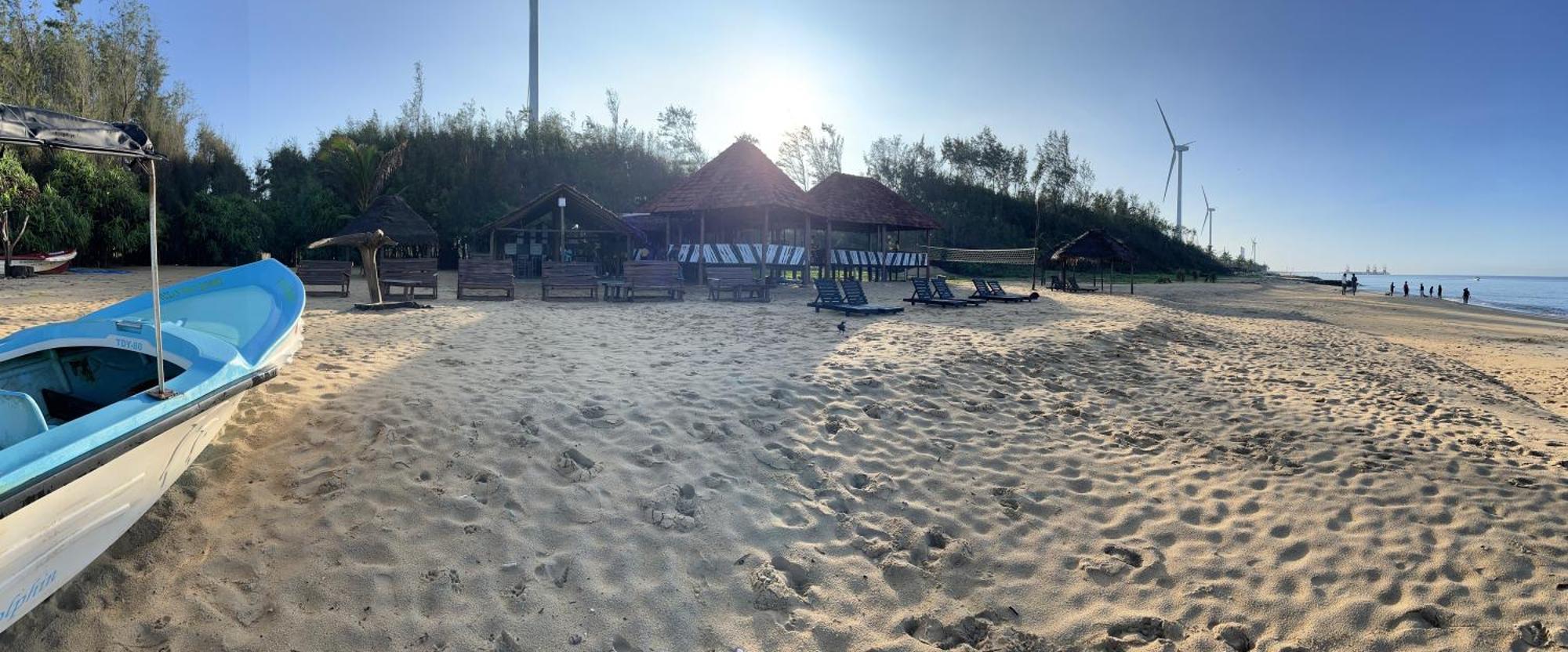 Omeesha Beach Hotel Kalpitiya Exterior photo